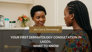 Dermatology Consultation In Lagos With Professional Dermatologist And Personalized Skin Care Guidance.